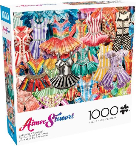 Buffalo Games - Aimee Stewart - Circus Extravaganza - 1000 Piece Jigsaw Puzzle for Adults - Challenging Puzzle Perfect for Game Nights - Finished Size is 26.75 x 19.75 in Kuwait