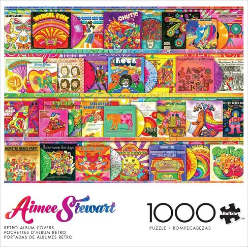 Buffalo Games - Aimee Stewart - Circus Extravaganza - 1000 Piece Jigsaw Puzzle for Adults - Challenging Puzzle Perfect for Game Nights - Finished Size is 26.75 x 19.75 in Kuwait
