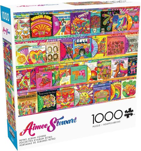 Buffalo Games - Aimee Stewart - Circus Extravaganza - 1000 Piece Jigsaw Puzzle for Adults - Challenging Puzzle Perfect for Game Nights - Finished Size is 26.75 x 19.75 in Kuwait