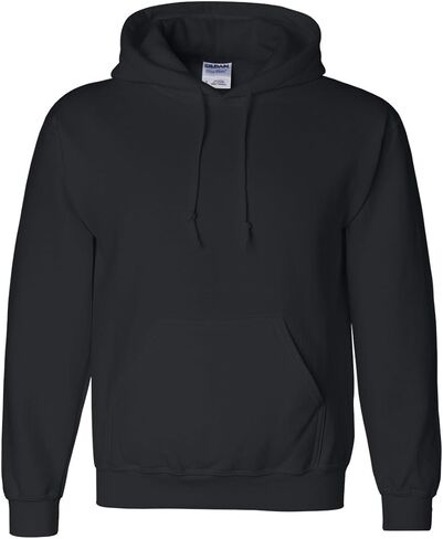 Gildan Adult DryBlend® 9 oz, 50/50 Pullover Hooded Sweatshirt S Black in Saudi Arabia