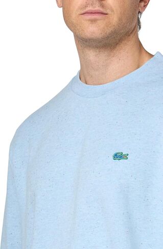 Lacoste Men's Classic Fit Scapled Print Fleece Sweece Shirt in Saudi Arabia