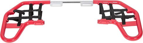 أشرطة Nerf Ecotric W/Nets Guards Rack متوافقة مع 2001-2024 Honda TRX 250EX Models Red in Kuwait