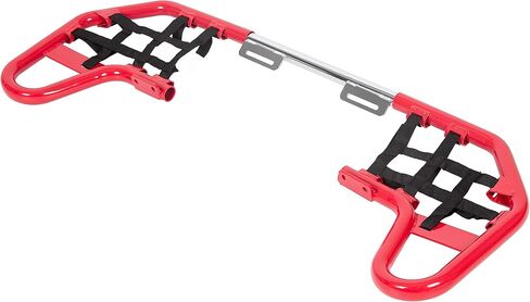 أشرطة Nerf Ecotric W/Nets Guards Rack متوافقة مع 2001-2024 Honda TRX 250EX Models Red in Kuwait