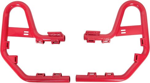 أشرطة Nerf Ecotric W/Nets Guards Rack متوافقة مع 2001-2024 Honda TRX 250EX Models Red in Kuwait