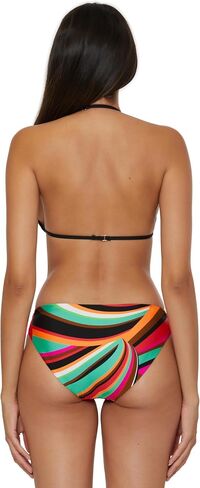 Trina Turk Women's Standard Tab Side Pants, Cheeky Coverage, Beach Cover Ups, Monaco (Swoop), 8 in Saudi Arabia