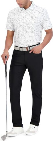 Ben Sherman Men's Performance Stetch Golf Shirts– Extra Soft Fabric, Moisture-Wicking, Odor Resistant in Saudi Arabia