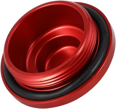 Dirt Bike Engine Oil Filter Cap Screw for Hawk 250,Motorcycle Engine Drain Plug Bolt Cover for Hawk 250cc Red in Saudi Arabia