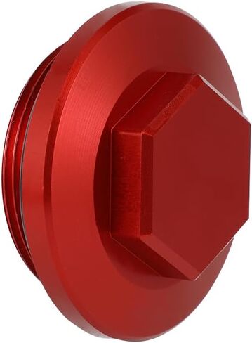 Dirt Bike Engine Oil Filter Cap Screw for Hawk 250,Motorcycle Engine Drain Plug Bolt Cover for Hawk 250cc Red in Saudi Arabia