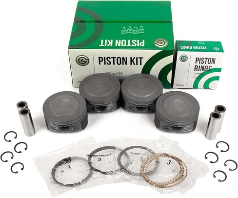 MA-5741124151-3 Pistons w/Rings Compatible With/For 04-06 Chevrolet 2.8L L4 DOHC 16v in Saudi Arabia