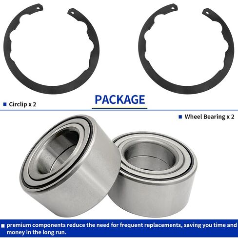 Front Wheel Bearing Kit Compatible with Kawasaki Prairie 360 650 700 2003-2013 Brute Force 650 750 2005-2023 Bayou 300 4X4 1989-2005 in Saudi Arabia