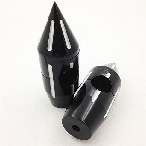HONGK- 1'' inch Spike Handlebar Risers Compatible with H-D Cruisers Choppers Metrics Victory CHROMED [B01BN0EQSC] in Saudi Arabia