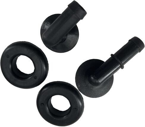 Devmo 53013360AA PCV CCV VENT VALVE ELBOW & GROMMET SET PCV CCV 2X VENT VALVE CHOBOWS و 2X GROMMETS متوافقة مع Grand Cherokee TJ Wrangler in Saudi Arabia