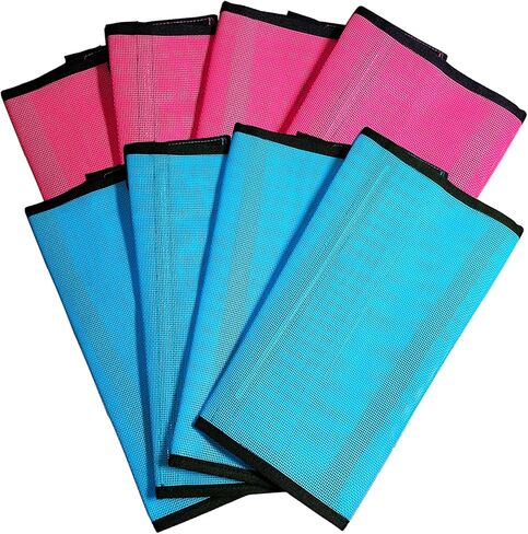 Horse Fly Boots, Fly Boots for Horses Set of 4, Breathable Mesh Horse Leggins Reduce Stomping & Foot Fatique Pet Supplies (4 Pack/Blue) in Saudi Arabia