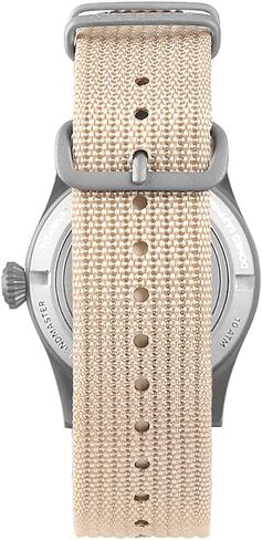 BODERRY Men's Watch Titanium Automatic Field Watch 38mm Military Watch Day Date Function 100M Waterproof with Nylon Strap Japanese NH35 Mechanical Movement & Screw Down Crown—LANDMASTER in Saudi Arabia