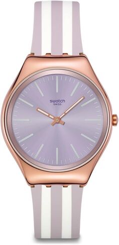 Swatch للجنسين ساعة مشاهدة خضراء من الفولاذ المقاوم للصدأ الكوارتز ساعة الشاطئ in Kuwait