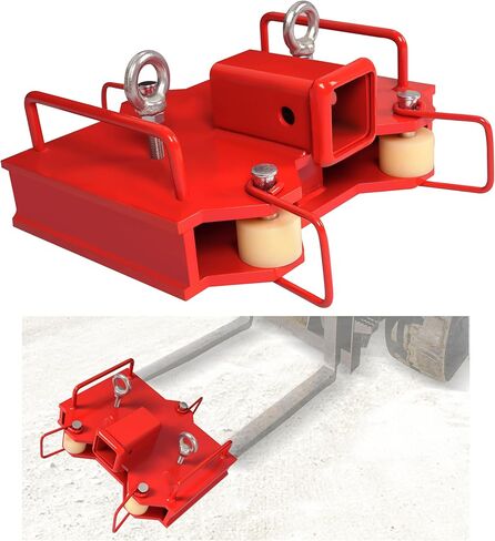 Kuafu 2 '' 'Forklift Trailer Hitch Receiver 6500 رطل السعة لشوكة البليت المزدوجة شوكية السحب محول المرفقات شوكية شوكية مقطورة القطر محول القطر in Saudi Arabia