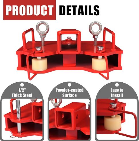 Kuafu 2 '' 'Forklift Trailer Hitch Receiver 6500 رطل السعة لشوكة البليت المزدوجة شوكية السحب محول المرفقات شوكية شوكية مقطورة القطر محول القطر in Saudi Arabia