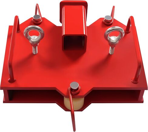 Kuafu 2 '' 'Forklift Trailer Hitch Receiver 6500 رطل السعة لشوكة البليت المزدوجة شوكية السحب محول المرفقات شوكية شوكية مقطورة القطر محول القطر in Saudi Arabia