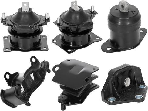 SCITOO Engine Motor Mount Transmission Mount and Torque Strut Mount Set Compatible with 1990-1993 for Honda for Accord,OE A6512 A6587 A6519 A6509 in Saudi Arabia