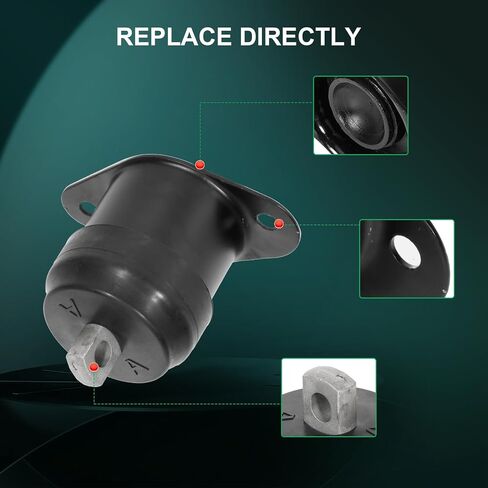 SCITOO Engine Motor Mount Transmission Mount and Torque Strut Mount Set Compatible with 1990-1993 for Honda for Accord,OE A6512 A6587 A6519 A6509 in Saudi Arabia