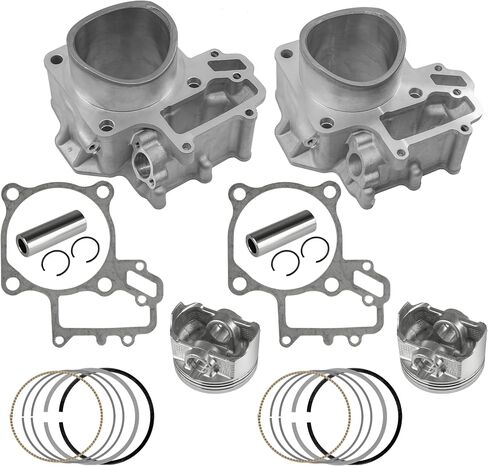Caltric Engine Cylinders & Piston Kit متوافقة مع Kawasaki Brute Force 650 KVF650 Hg 4x4i 2006-2009 in Saudi Arabia