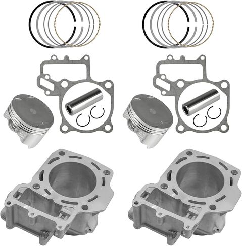 Caltric Engine Cylinders & Piston Kit متوافقة مع Kawasaki Brute Force 650 KVF650 Hg 4x4i 2006-2009 in Saudi Arabia