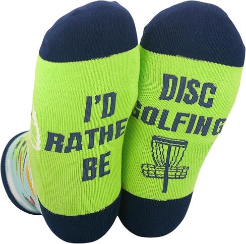 هدايا Innobeta Disc Golf Gifts للرجال ، جوارب طاقم واحدة لعشاق القرص الجولف لعيد الميلاد in Saudi Arabia