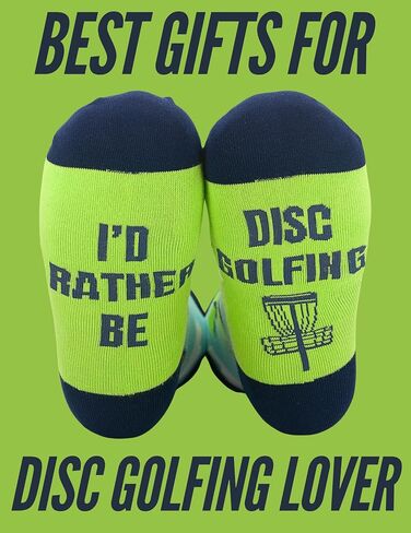 هدايا Innobeta Disc Golf Gifts للرجال ، جوارب طاقم واحدة لعشاق القرص الجولف لعيد الميلاد in Saudi Arabia