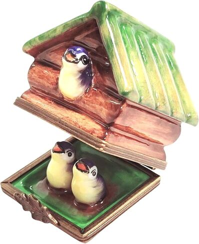 Bird House Porcelain Limoges Trinket Box in Saudi Arabia