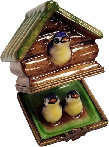 Bird House Porcelain Limoges Trinket Box in Saudi Arabia