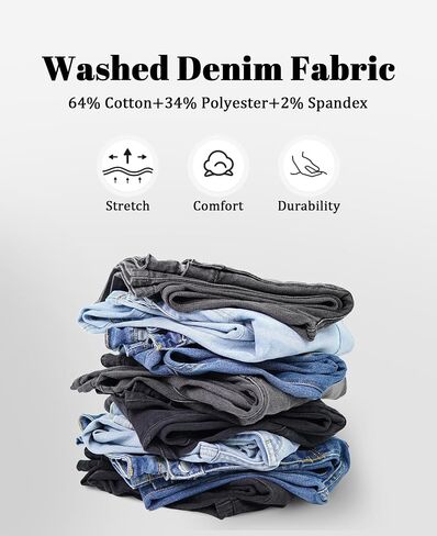 Susclude Mens Baggy Jeans Relaxed Fit Stretch Jeans Y2k Wide Leg Casual Denim Pants Vintage Jeans for Men Streetwear 2025 in Kuwait