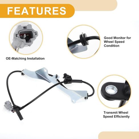 مستشعر سرعة عجلة ABS No.27540AJ04A مستشعر نظام الفرامل المضاد للانتهاك لخلف ABS لصالح Subaru Outback 2010-2014 in Saudi Arabia