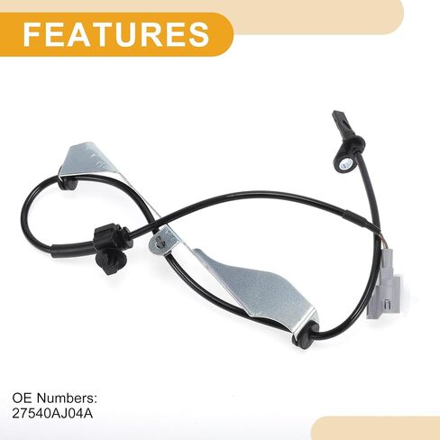 مستشعر سرعة عجلة ABS No.27540AJ04A مستشعر نظام الفرامل المضاد للانتهاك لخلف ABS لصالح Subaru Outback 2010-2014 in Saudi Arabia