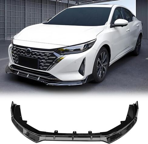 FreeMotor802® الأمامي المصد فاصل شفة سد الهواء سد الذقن المفسد سد الحارس السفلي ، متوافق مع 2024-2025 نيسان سنترا ، أجزاء استبدال الجسم الخارج in Kuwait