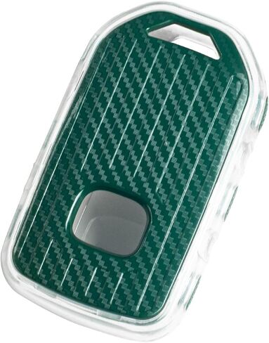 TANGSEN Key Fob Case غطاء TPU متوافق مع Honda Accord Hybrid Civic CROSSTOUR CR-V CR-Z FIT HR-V Odyssey نسيج ألياف الكربون الشفاف 3 4 5 6 7 زر غطاء مفتاح واقٍ in Kuwait