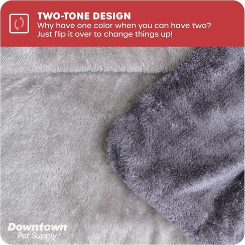Downtown Pet Supply - بساط قفص للكلاب - سرير مريح للكلاب أو سرير للقطط - بساط قيلولة من الصوف الناعم - سهل الصيانة، سرير كلب قابل للغسل في الغسالة - أخضر - 42 بوصة × 27 بوصة - سرير كلب كبير جدًا in Kuwait