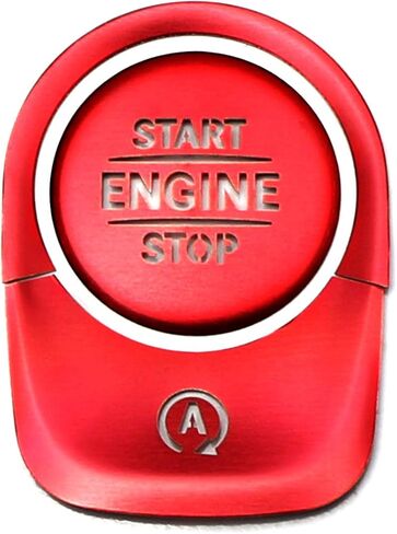 ijdmtoy 3pc set red leuminium bush arge bush bush start regh learch regh ، round incorted fring متوافق مع Mercedes 2018-up W177 A-Class C188 CLA-Class ، 2019-Up x247 GLB-Class ، 2020-Up H247 GLA-CLASS in Saudi Arabia