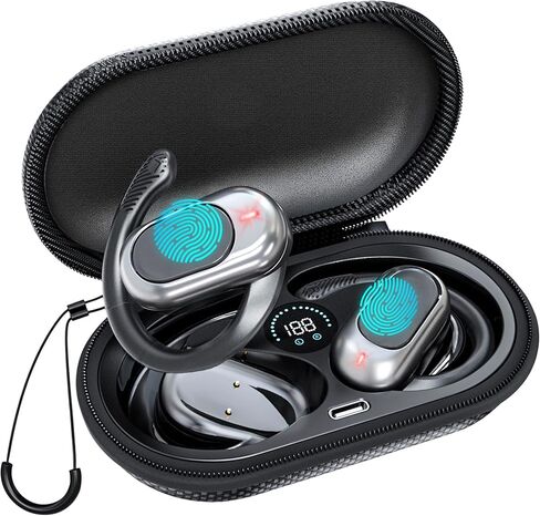 Language Translation Wireless Earbuds, 3-in-1 AI Translator Earbuds with 134 Language Real-Time Translation Device, 60h Long Life and HiFi Sound, fit iOS and Android, Suitable for Travel Learning in Saudi Arabia
