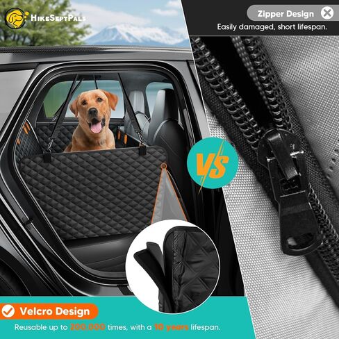 Dog Car Seat Cover for Back Seat, Car Pet Backseat Protector for Dogs, Scratch Proof Nonslip Durable Back Seat Covers for Cars Trucks and SUVs in Saudi Arabia