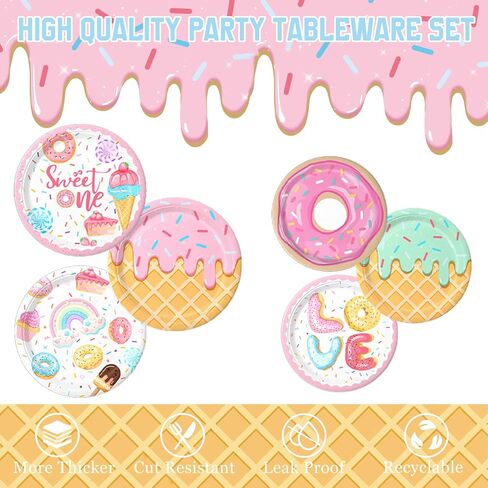 Butterfly Birthday Decorations, Butterfly Birthday Supplies - Plates, Napkins, Cups, Cutlery, Cake & Cupcake Toppers, Banner, Hanging Swirls, Tablecloth, Balloons for Butterfly Decorations, Serve 20 in Saudi Arabia