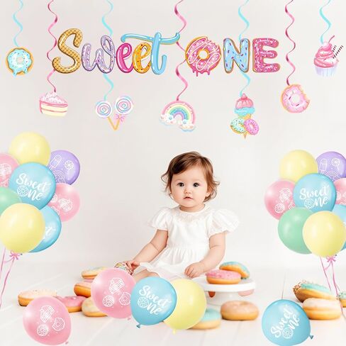 Butterfly Birthday Decorations, Butterfly Birthday Supplies - Plates, Napkins, Cups, Cutlery, Cake & Cupcake Toppers, Banner, Hanging Swirls, Tablecloth, Balloons for Butterfly Decorations, Serve 20 in Saudi Arabia