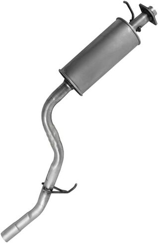 Northeastern Exhaust | Stainless Steel Intermediate Pipe, Resonator & Muffler Exhaust System Kit Compatible for Honda Civic 2012-2015 1.8L | Free Gaskets, Clamp and Spring Bolt Kit Included in Saudi Arabia