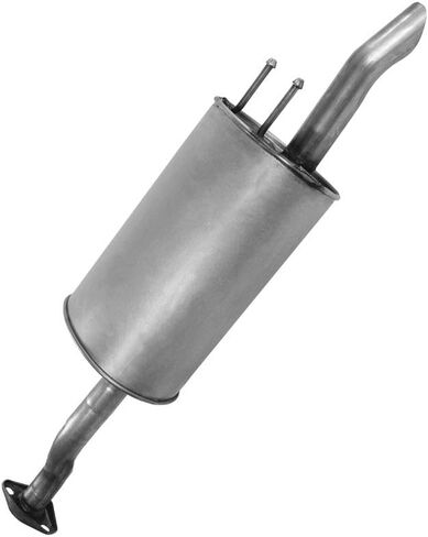Northeastern Exhaust | Stainless Steel Intermediate Pipe, Resonator & Muffler Exhaust System Kit Compatible for Honda Civic 2012-2015 1.8L | Free Gaskets, Clamp and Spring Bolt Kit Included in Saudi Arabia