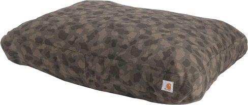سرير Carhartt Firm Duck للكلاب، سرير من القماش المتين للحيوانات الأليفة مزود بغطاء طارد للماء، مموه Tarmac Duck، كبير in Saudi Arabia
