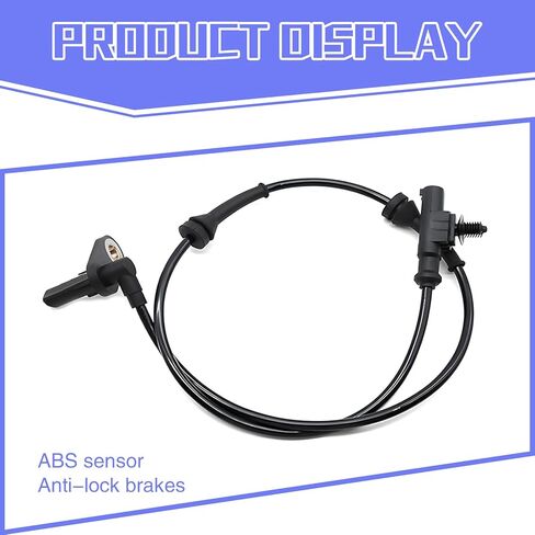 مستشعر سرعة عجلة ABS ، كابل مستشعر ABS المرن لإطارات الفرامل المضادة للانغلاق ، تعديل OEM #3630050U2010 ، متوافق مع نماذج Heyue (أسود) in Saudi Arabia