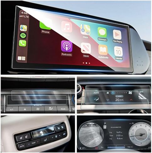 Ruiya 2025 MDX Screen Protector for Acura MDX 12.3-inch Display Touchscreen for 2022-2025 Acura MDX(Type S/Technology/A-Spec/Advance) Accessories,9HD Anti-glare Tempered Glass in Kuwait