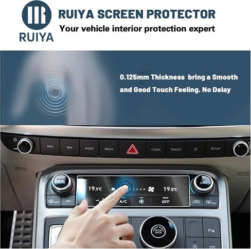 Ruiya 2025 MDX Screen Protector for Acura MDX 12.3-inch Display Touchscreen for 2022-2025 Acura MDX(Type S/Technology/A-Spec/Advance) Accessories,9HD Anti-glare Tempered Glass in Kuwait