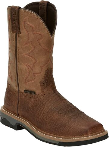Justin Men's Boot Barn Carbide Western Work Composite Toe - Mj2202 in Saudi Arabia