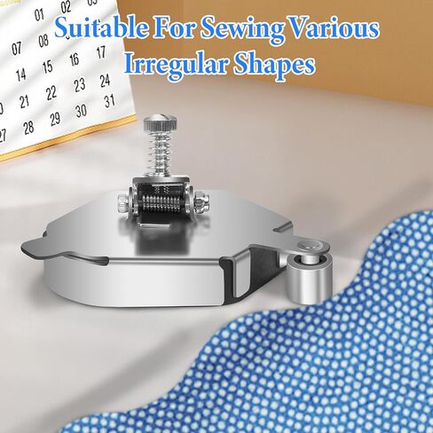Trovease Magnetic Seam Guide for Sewing Machine & Quilting, Gold Tone Electroplated Finish with 3X Neodymium Magnet, No-Slip Metal Accessory for Professionals & Beginners in Saudi Arabia
