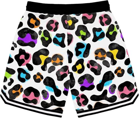 Mens Floral Print Basketball Shorts Lightweight Mesh Gym Shorts Graphic Sports Athletic Drawstring Short in Kuwait